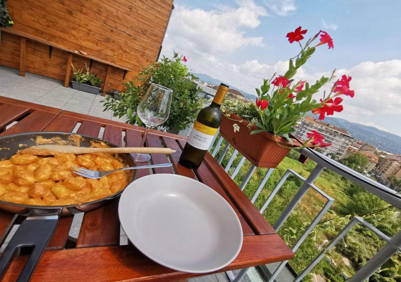 Apartmán Attico Con Vista Turín Exteriér fotografie